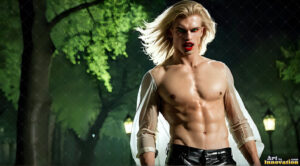 Vampire Lestat – AI Dark Fantasy Art