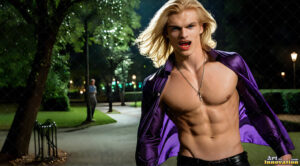 Vampire Lestat – AI Dark Fantasy Art