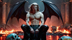 Vampire Lestat – AI Dark Fantasy Art