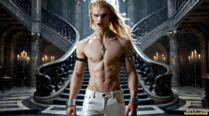 Vampire Lestat – AI Dark Fantasy Art