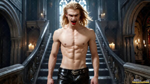 Vampire Lestat – AI Dark Fantasy Art