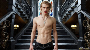 Vampire Lestat – AI Dark Fantasy Art