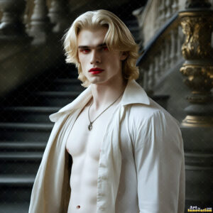 Vampire Lestat – AI Dark Fantasy Art
