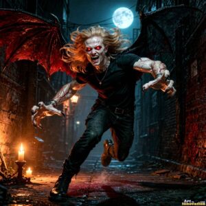 The Vampire Sebastian — A Gothic Vampire Art Story