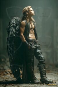 Vampires in black Art – 2×3 #0124