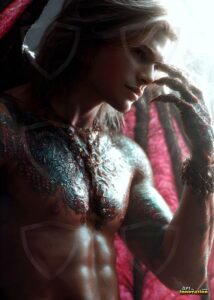 Vampires in black Art – 3×4 #0100