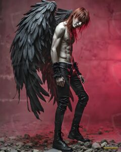 Vampires in black Art – 4×5 #0112