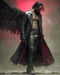Vampires in black Art – 4×5 #0127