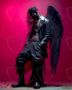 Vampires in black Art – 4×5 #0128