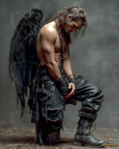 Vampires in black Art – 4×5 #0140