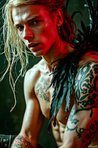 Vampires in black Art #0124
