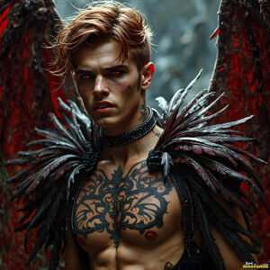 Vampires in black Art #0136