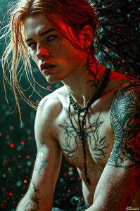 Vampires in black Art #0158