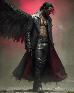 Vampires in black Art #0166
