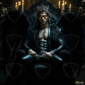 Vampires ornate throne Art – 1×1 #0106