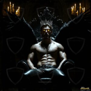 Vampires ornate throne Art – 1×1 #0107
