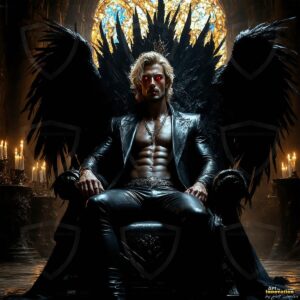 Vampires ornate throne Art – 1×1 #0110