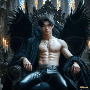 Vampires ornate throne Art – 1×1 #0114