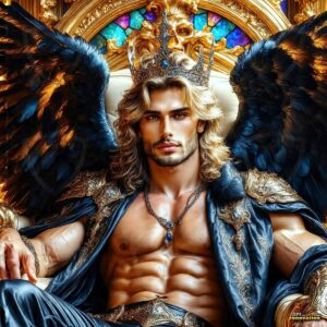 Vampires ornate throne Art – 1×1 #0118
