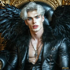 Vampires ornate throne Art – 1×1 #0129