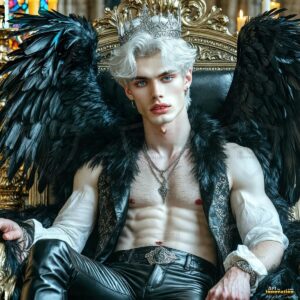Vampires ornate throne Art – 1×1 #0131