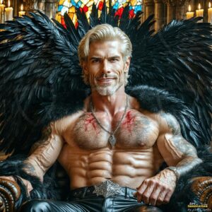 Vampires ornate throne Art – 1×1 #0136
