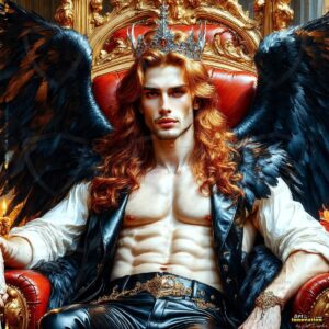 Vampires ornate throne Art – 1×1 #0139