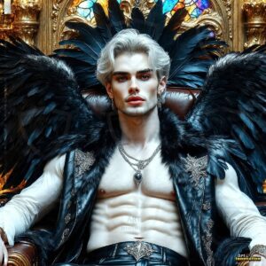 Vampires ornate throne Art – 1×1 #0141