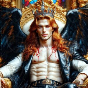 Vampires ornate throne Art – 1×1 #0145