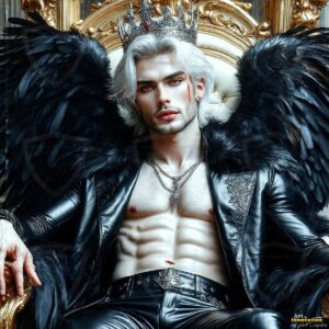 Vampires ornate throne Art – 1×1 #0147