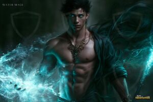 Elemental Mages – AI Fantasy Art