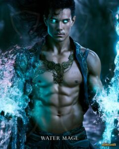 Elemental Mages – AI Fantasy Art