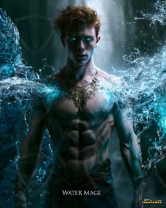 Elemental Mages – AI Fantasy Art