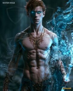 Elemental Mages – AI Fantasy Art