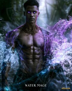 Elemental Mages – AI Fantasy Art