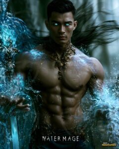 Elemental Mages – AI Fantasy Art