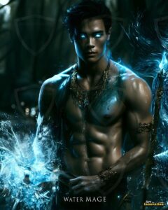 Elemental Mages – AI Fantasy Art
