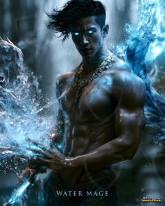 Elemental Mages – AI Fantasy Art
