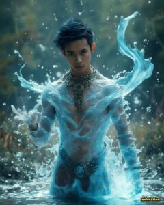 Elemental Mages – AI Fantasy Art