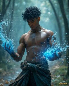 Elemental Mages – AI Fantasy Art
