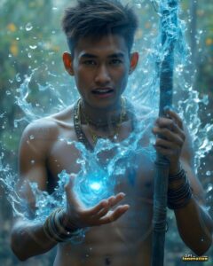 Elemental Mages – AI Fantasy Art