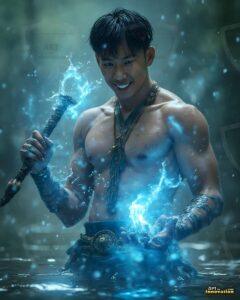 Elemental Mages – AI Fantasy Art