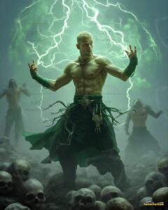 Elemental Mages – AI Fantasy Art