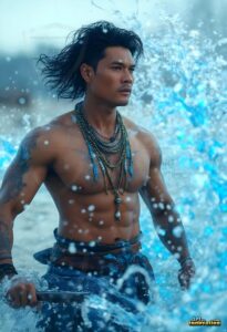 Elemental Mages – AI Fantasy Art