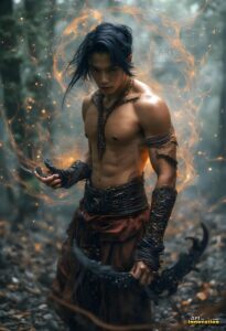 Elemental Mages – AI Fantasy Art