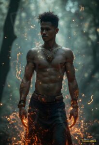Elemental Mages – AI Fantasy Art