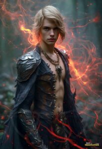 Elemental Mages – AI Fantasy Art
