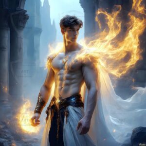 Elemental Mages – AI Fantasy Art