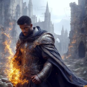 Elemental Mages – AI Fantasy Art