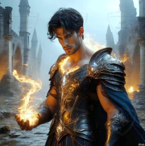 Elemental Mages – AI Fantasy Art
